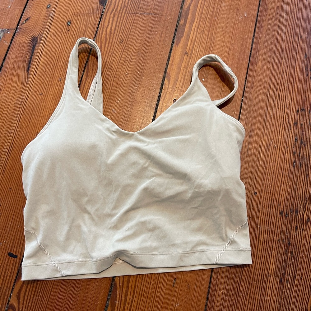 Lululemon cafe au lait align tank